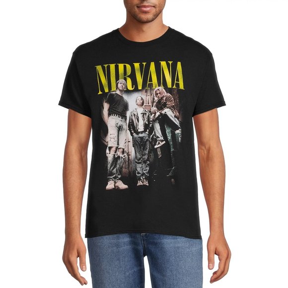 Nirvana Photo Live Film punk rock Official T-Shirt 3XL XXXL NWT - Picture 1 of 2